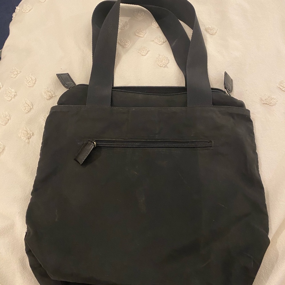 Black Prada nylon shoulder bag - Picture 4 of 6